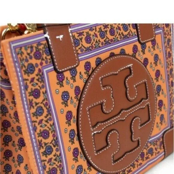 TORY BURCH Small Ella Daisy FloralTote Bag - Picture 6 of 13